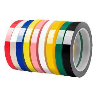 小提琴胶带无痕不留胶白色黄色大提琴指位贴把位贴纸音准贴彩色把位窄胶布耐用牢固不留胶痕5S定位划线贴线