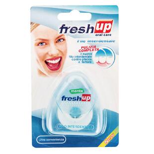 【6盒300米】freshup丰禾50米薄荷味牙线 卷线牙线扁线细滑线包邮