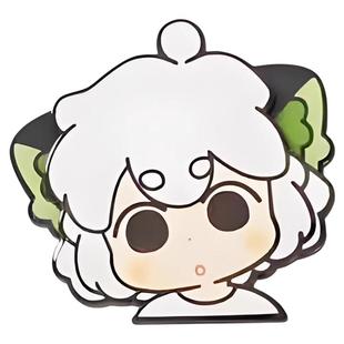 罗小黑战记2可爱胸针晃晃转转卡通金属徽章周边背包衣服装饰配饰