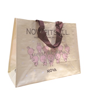 卡通时尚手提袋大号礼品袋防水环保购物袋大容量服装店袋子编织袋