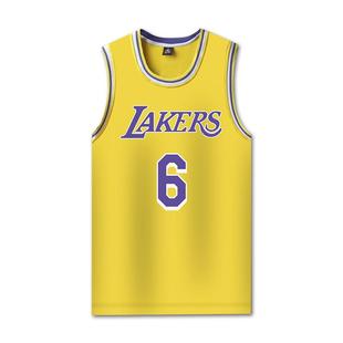 詹姆斯球衣23号东契奇77科比球衣24号队服定制儿童篮球服套装男女