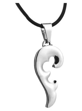 小众设计梦克拉钨金吊坠情侣款