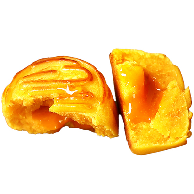 广州传统酒家广式奶黄流心月饼