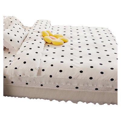 公主风全棉斜纹纯棉被套被罩