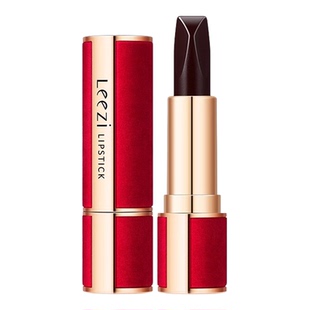 Leezi莉兹红丝绒三色口红一支3色唇膏学生滋润雾面不沾杯正品