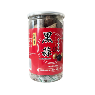 河源连平忠信特产独头黑蒜实惠装罐装正宗发酵黑大蒜开罐即食煲汤