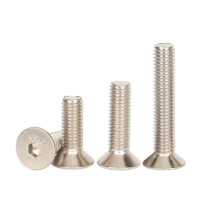 10.9级高强度镀镍沉头内六角大全