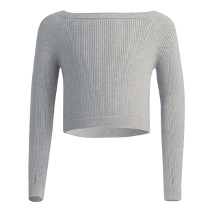 儿童舞蹈服毛衣秋冬季长袖外套保暖披肩女童芭蕾舞练功服外搭上衣