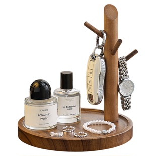 入户玄关钥匙收纳架玄关置物架高级感简约现代客厅桌面摆件装饰品