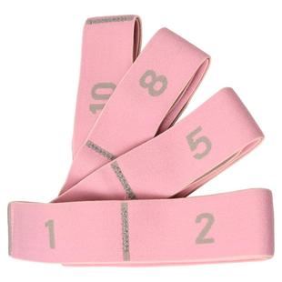 数字弹力带分段女瑜伽健身开肩开背拉力绳儿童舞蹈训练伸展阻力带