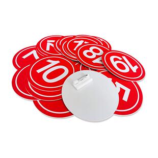 直播号码牌比赛考级服装舞蹈分组编号模特走秀胸牌腰牌别针定制