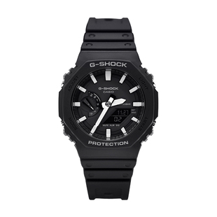 卡西欧农家橡树G-SHOCK八角形碳纤维手表男GA-2100-1A1/2110ET-8A