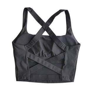 运动内衣女U型美背跑步健身瑜伽聚拢防震文胸速干背心专业性感