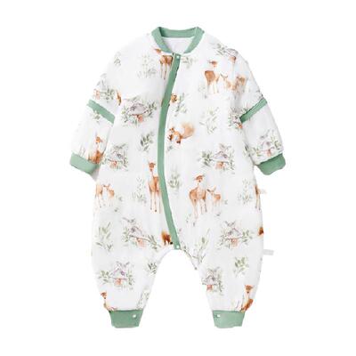 欧孕婴儿睡袋竹棉纱布天然抗菌