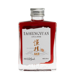 陶奉源谦挂杨梅酒125ml*2瓶女士微醺家庭聚会节日送礼甜味果酒