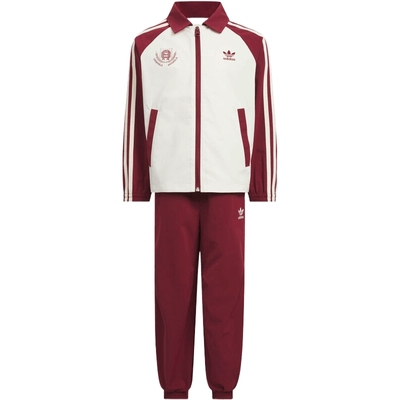 adidas阿迪达斯三叶草儿童JK BB WV SET运动健身夹克套装KG6616