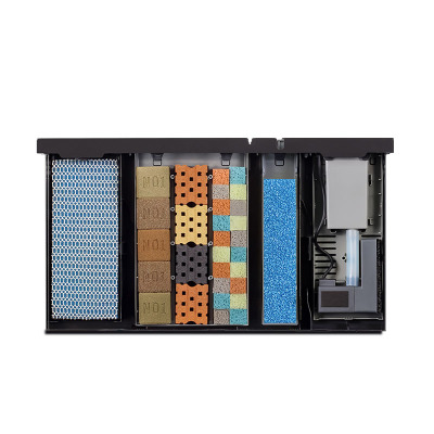 智能鱼缸滤材改装配件可拆洗更换