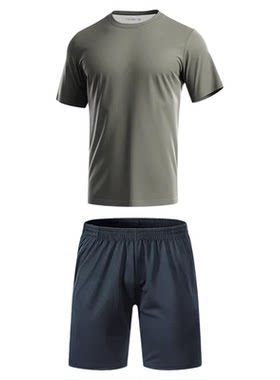 体能服短袖套装正品短裤