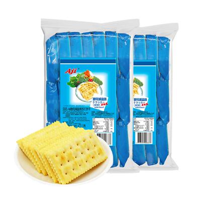 Aji减盐味苏打饼干472.5g×2袋