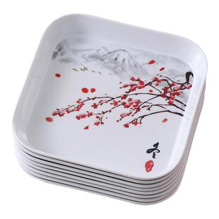 骨碟密胺鱼骨吐骨头盘碟子精致小盘子轻奢高级感垃圾盘家用骨盘碟