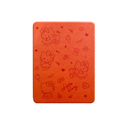 橙色卡通可爱Kitty猫360度旋转适用ipad11保护壳air7新款ipad10笔槽air6防摔11寸苹果平板保护套10.9女mini7