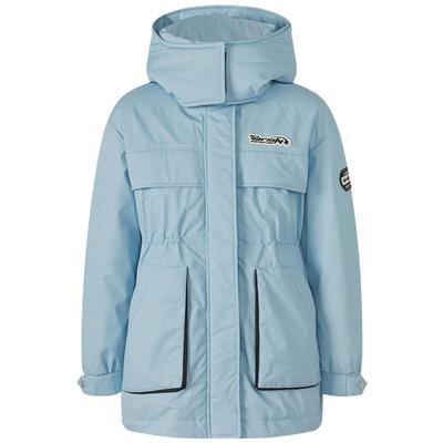 美特斯邦威保暖长款羽绒服