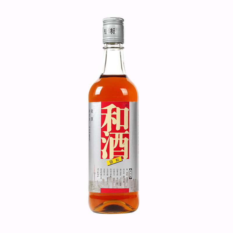 和酒黄酒银标上海半干型整箱装