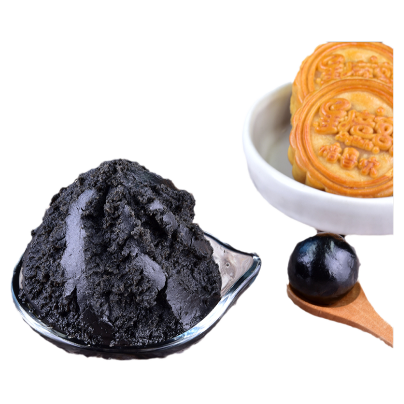 果布奇然糖醇黑芝麻蓉中式糕点馅月饼馅料原材料低甜糖醇烘焙馅料