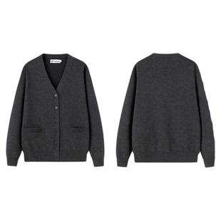 东京岁时记jk学院风长袖针织开衫女小个子高腰格裙百褶裙制服套装