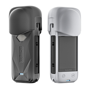 aMagisn阿迈适用影石Insta360 X5硅胶保护套X5镜头盖机身保护套配件