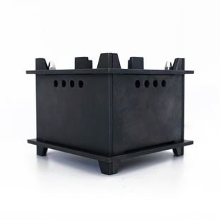 触造x卡扣 模块化可拆卸铁炉多功能加厚户外烧烤围炉煮茶家用茶炉