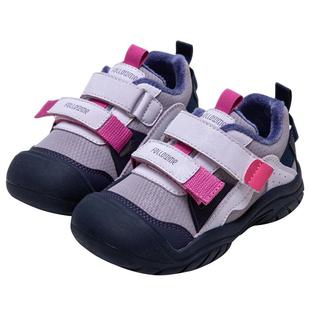 富罗迷女童运动鞋儿童鞋子2025秋冬新款加绒青少年软底男童跑步鞋