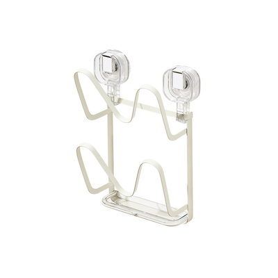 吸盘铁艺锅盖架子免打孔锅盖放置器壁挂式厨房置物架多功能菜板架