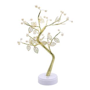 火树银花装饰台灯床头灯卧室LED彩灯发光小树灯浪漫房间网红民宿