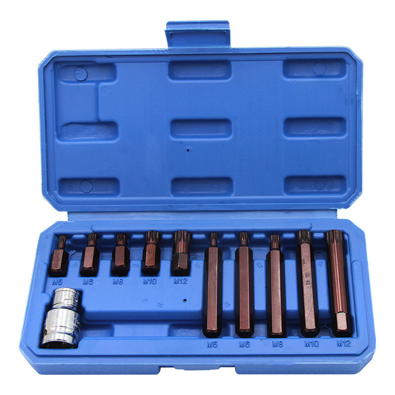 内六角套筒批头披气动电动螺丝刀套装六角梅花超硬工业风批加长S2