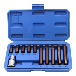 内六角套筒批头披气动电动螺丝刀套装六角梅花超硬工业风批加长S2