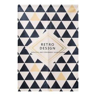 入户半帘遮挡布艺门帘卧室家用棉麻隔断帘厨房厕所帘子卫生间布帘