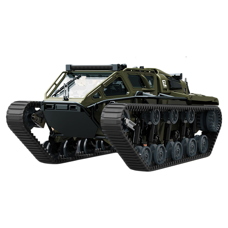全地形遥控坦克EV3-F4仿真履带越野车男孩玩具车军事模型漂移