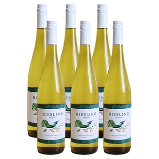Riesling德国进口温格纳德哈森蜂鸟雷司令半甜白葡萄酒750ml*6瓶