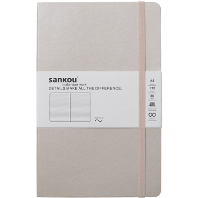 三口软皮A5A6笔记本精致高级