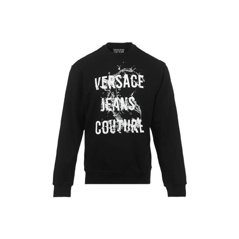 【自营】Versace Jeans Couture男款SS26印花宽松休闲长袖卫衣
