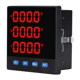 智能单三相数显电流电压表可加报警输出开关量模拟量输出485通讯