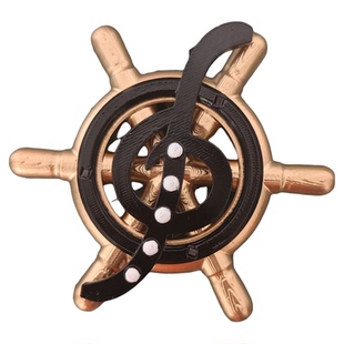 重返未来1999芭卡洛儿cosplay道具头饰船舵音符3D打印PLA材质