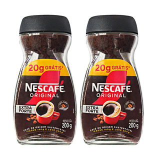 雀巢黑咖啡醇品无蔗糖健身速溶纯咖啡粉瓶装罐装200g官方授权店