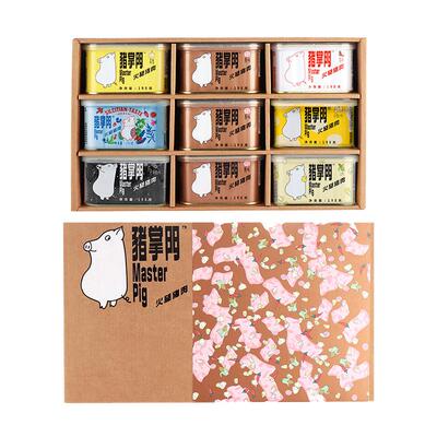 猪掌门午餐肉罐头火腿礼盒装