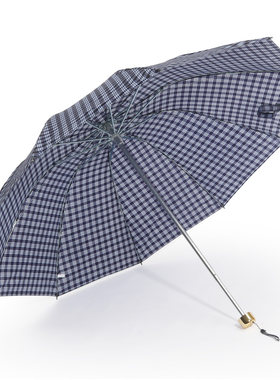 海螺374N三折加大十骨格子雨伞