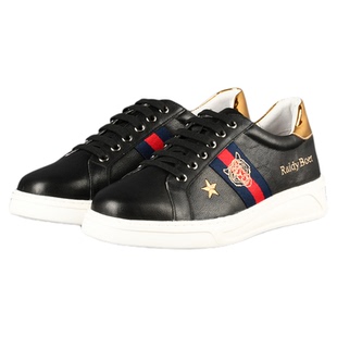 【牛皮革】RaidyBoer/雷迪波尔2025年男士虎头发泡底休闲板鞋2035