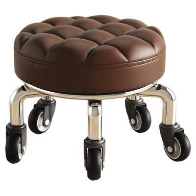 万向轮小凳子家用滑轮可移动凳子