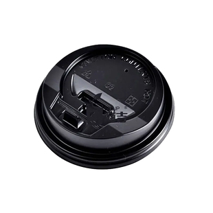 一次性杯盖豆浆杯可乐奶茶咖啡防漏透明冷热饮纸杯80/90口径盖子