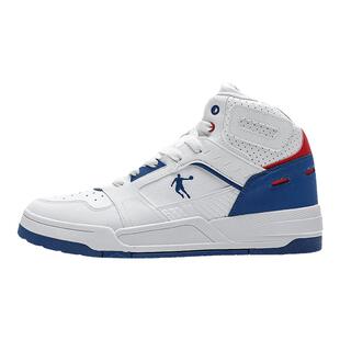 乔丹男鞋运动鞋男款皮面防水高帮板鞋2026春季官方旗舰潮流滑板鞋